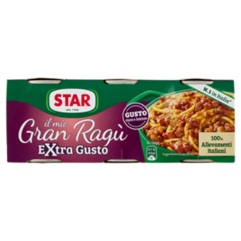 Star Il Mio Gran Ragù Extra Gusto 3 x 100 g