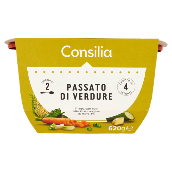 Consilia Passato di Verdure 620 g