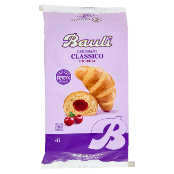 Bauli Croissant Classico Ciliegia 6 x 50 g