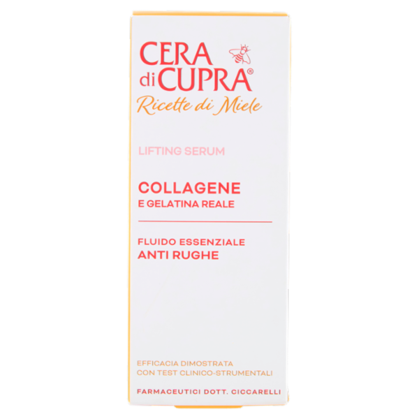 Cera di Cupra Ricette di Miele Lifting Serum Fluido Essenziale Anti Rughe 30 ml