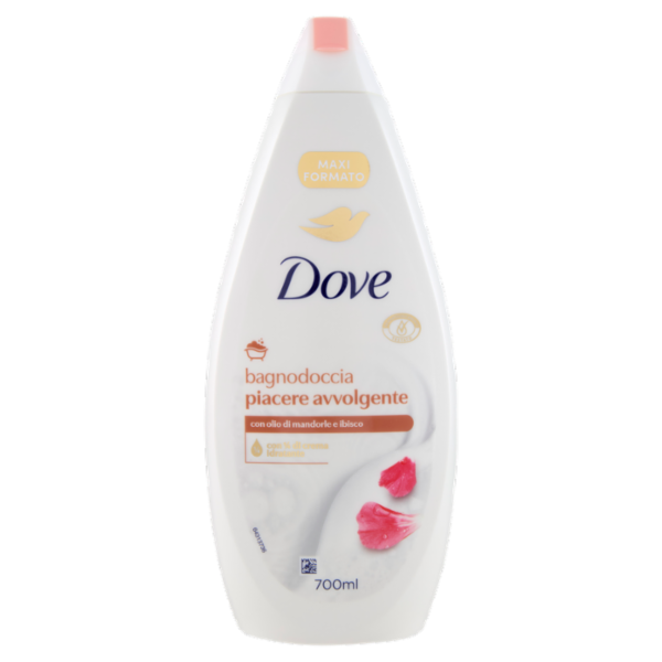 Dove bagnodoccia piacere avvolgente con olio di mandorle e ibisco 700 ml