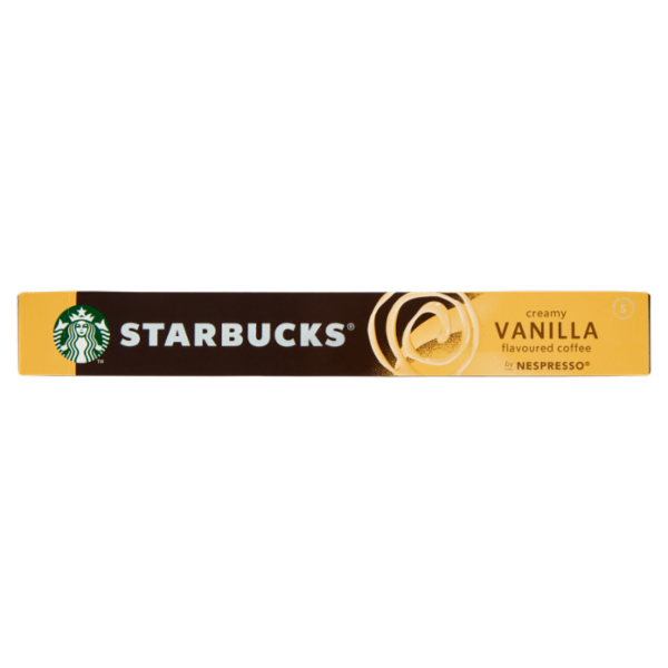 STARBUCKS Vanilla Flavoured by Nespresso Caffè aromatizzato alla Vaniglia 10 capsule 51 g