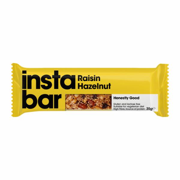 Instabar Barretta Nocciola e Uvetta 35 g
