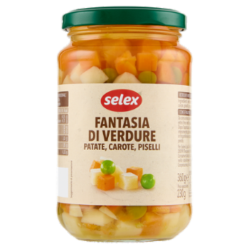 Selex Fantasia Di Verdure Patate, Carote, Piselli 360 g