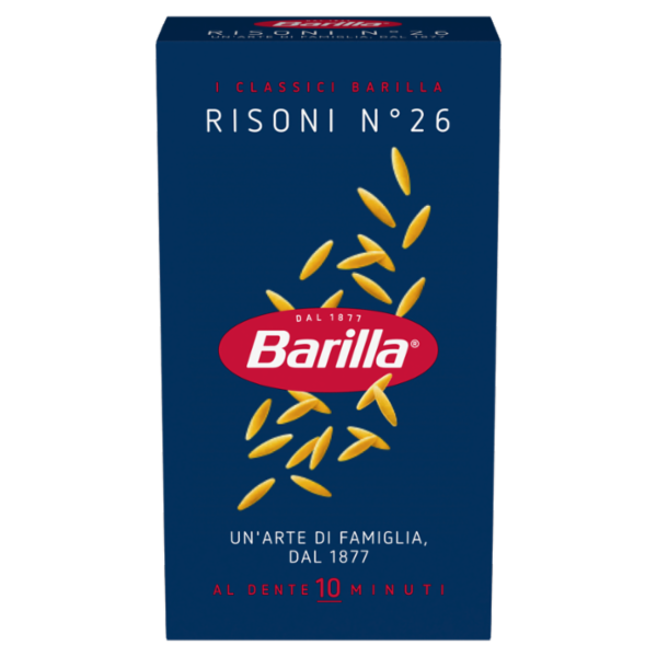 Barilla Pasta Risoni n.26 500g