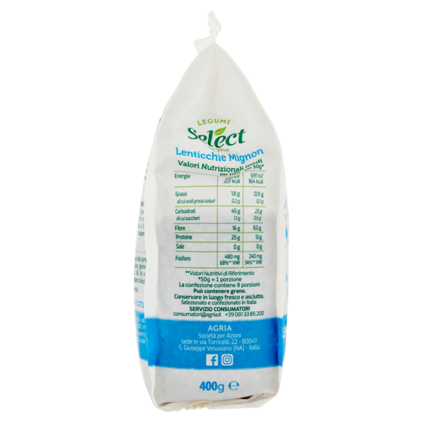 Select Selezioni dal Mondo Lenticchie Mignon 400 g