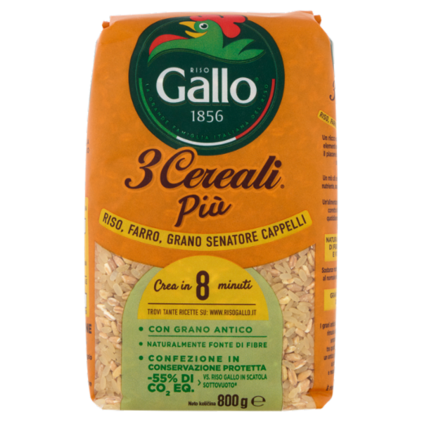 Riso Gallo 3 Cereali Più 800 g