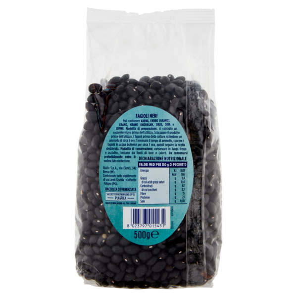 IL GIGANTE Fagioli Neri 500 g