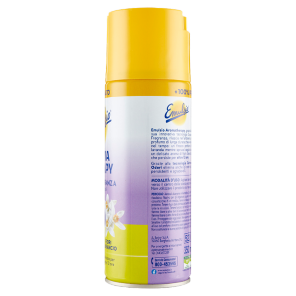 Emulsio Aroma Therapy Doppia Fragranza Lavanda Fiori d'Arancio 350 ml