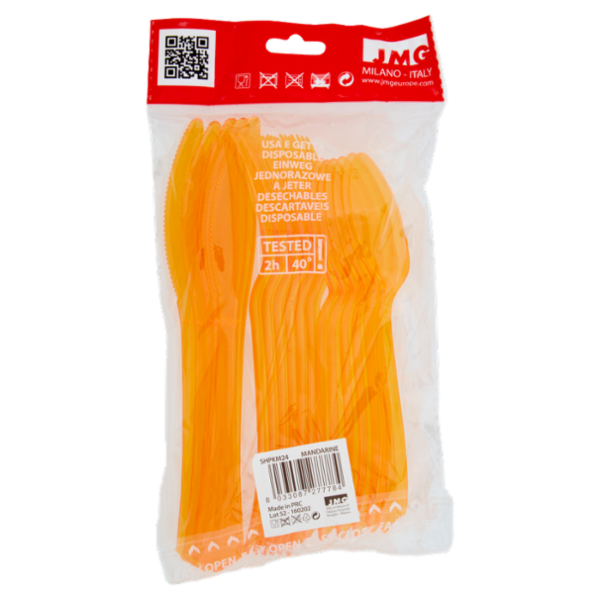 Smart Prestige Happy Hours Posate Mandarine 18 pz