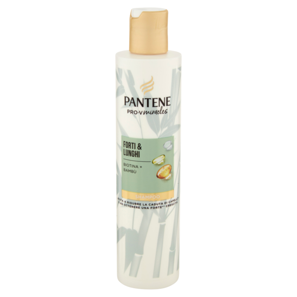 Pantene Shampoo Miracles Forti & Lunghi con Biotina + Bambù 225 ml