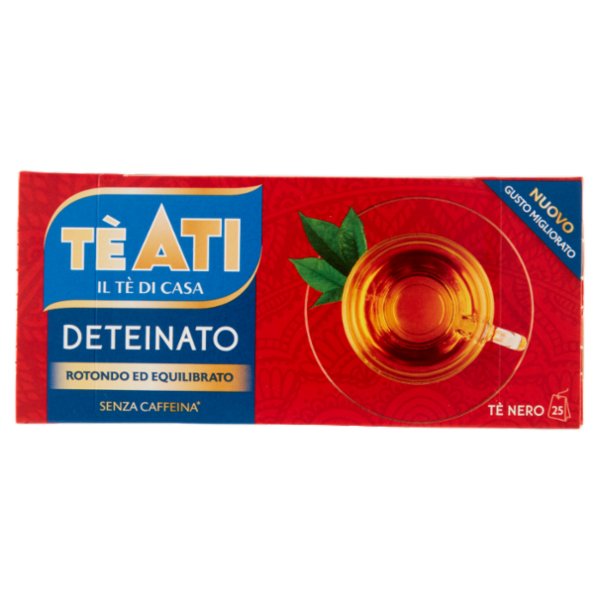 TèAti Deteinato Tè Nero 25 x 1,8 g