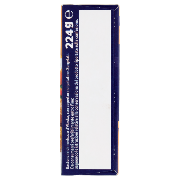 Capitan Findus 8 Bastoncini Fish & Chips 224 g