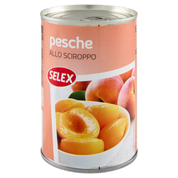 Selex Pesche allo Sciroppo 411 g