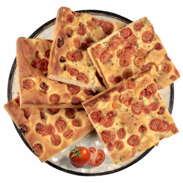 Opera Dolce Focaccia Rustica Decongelata da Banco con Pomodorini