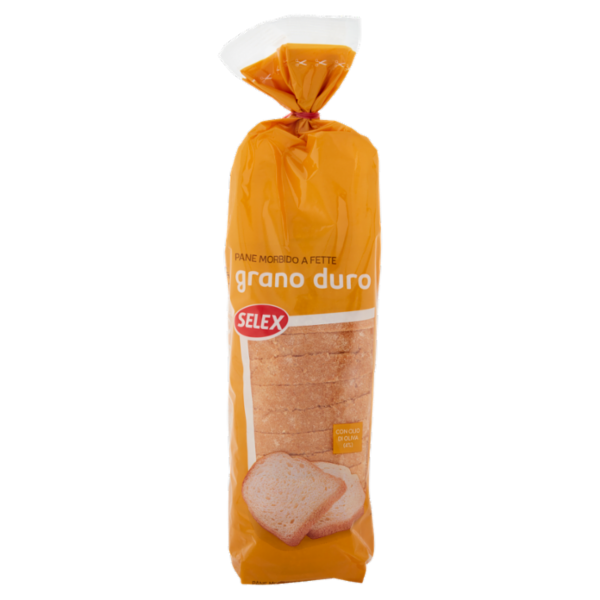Selex Pane Morbido con Grano Duro 400 g