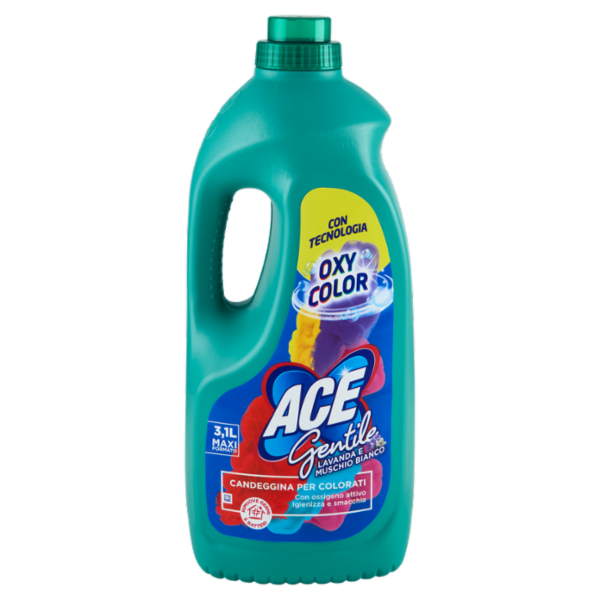 Ace Gentile Lavanda e Muschio Bianco Candeggina per Colorati 3,1 L