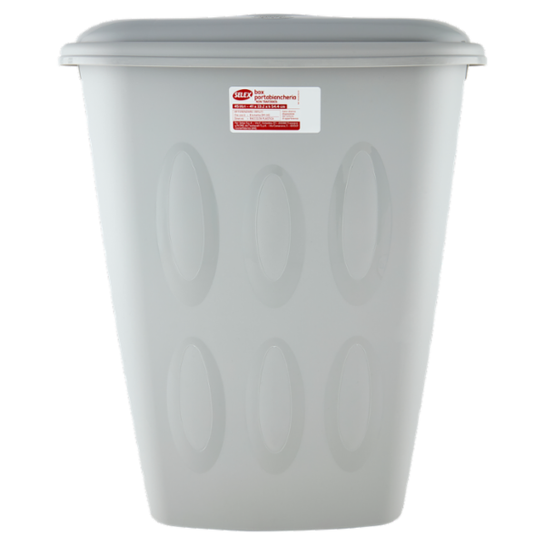 Selex Box Portabiancheria Non Traforato Grigio