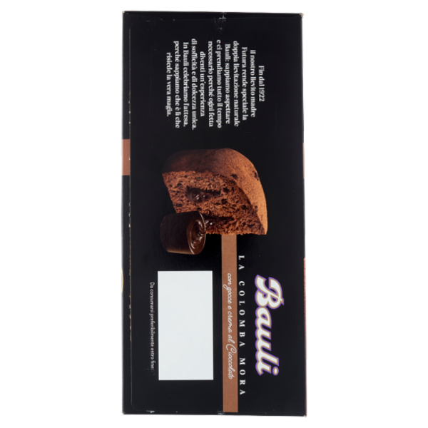 Bauli la Colomba Mora con gocce e crema al Cioccolato 600 g