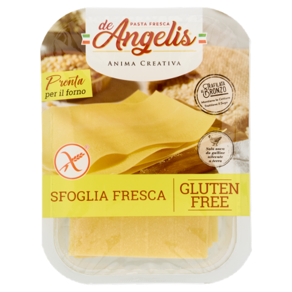 de Angelis Gluten Free Sfoglia Fresca 250 g