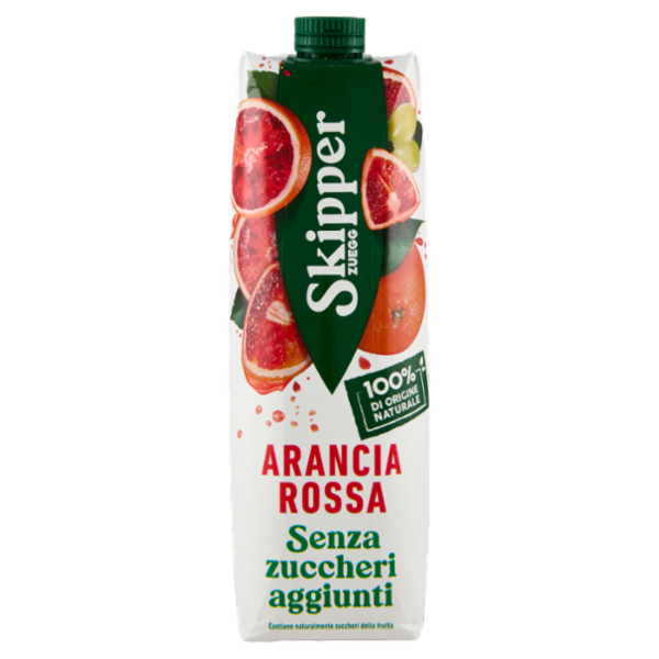 Zuegg Skipper Arancia Rossa Senza zuccheri aggiunti 1000 ml