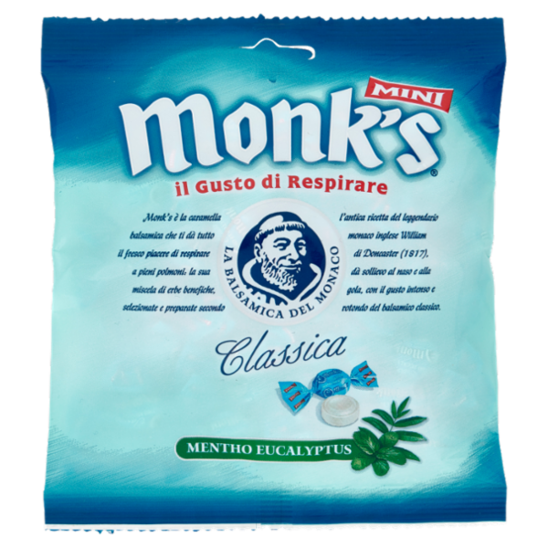 Monk's Mini Classica Mentho Eucalyptus 80 g