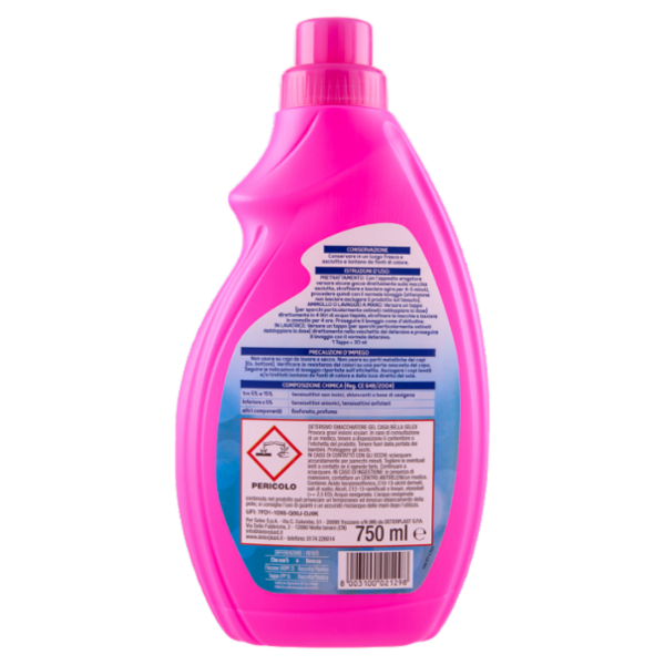 Selex Casa Bella Smacchiatore Gel Pre-Trattante a Mano e in Lavatrice 750 ml