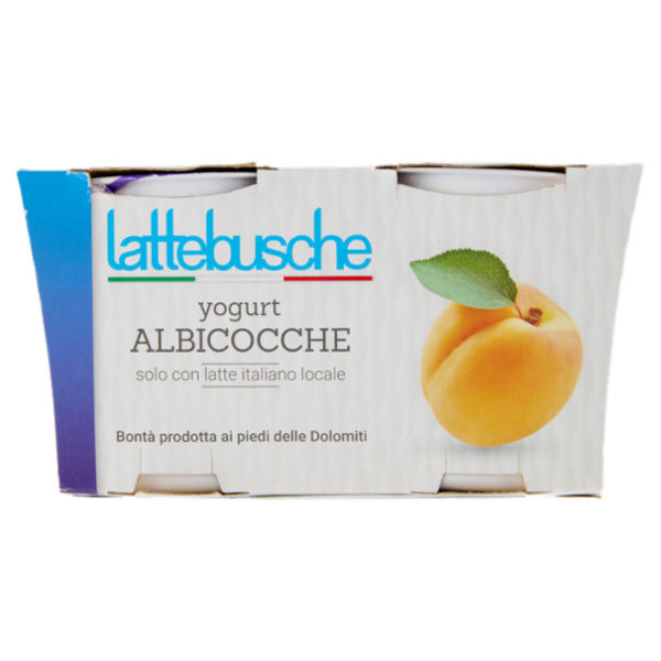 lattebusche yogurt Albicocche 2 x 125 g