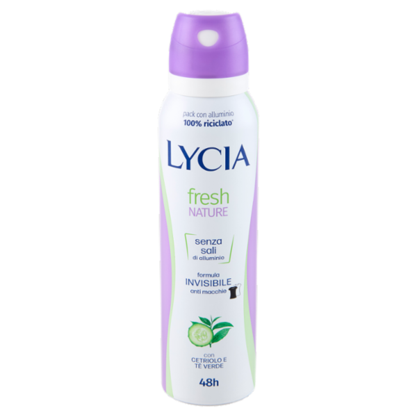 Lycia fresh Nature con Cetriolo e Tè Verde deo spray 150 ml