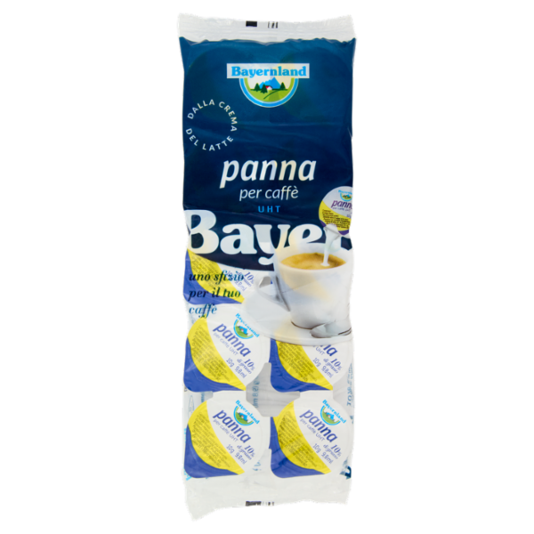 Bayernland panna per caffè UHT 10 x 10 g