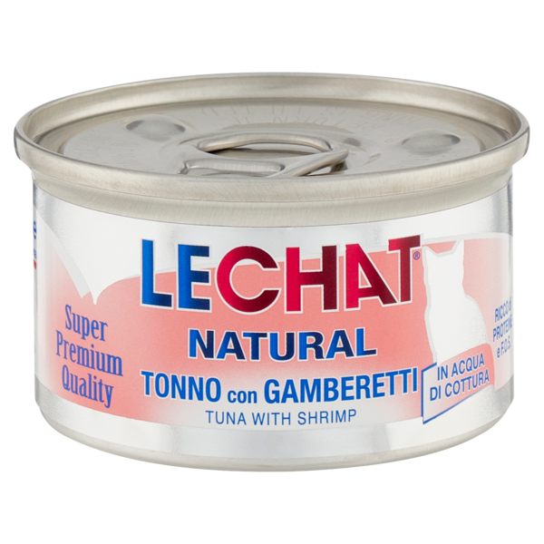 LeChat Natural Tonno con Gamberetti 80 g
