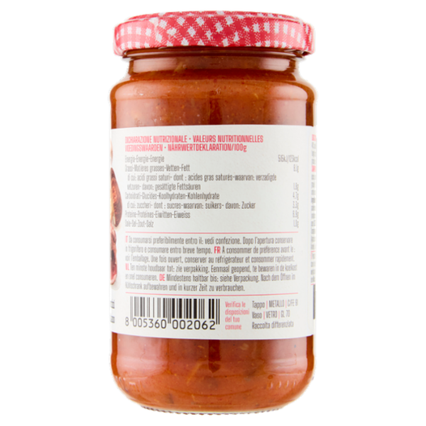 Le Conserve della Nonna Ragù Speck e Funghi 190 g