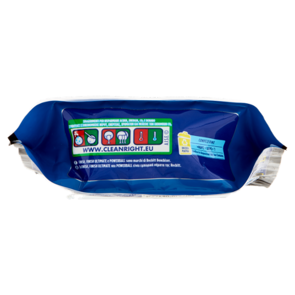 Finish Ultimate Limone pastiglie lavastoviglie 25 lavaggi 322,5 g