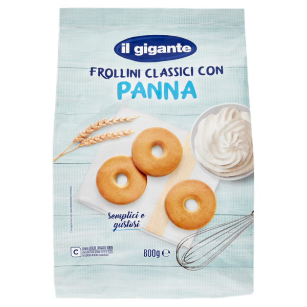 IL GIGANTE Frollini Classici con Panna 800 g