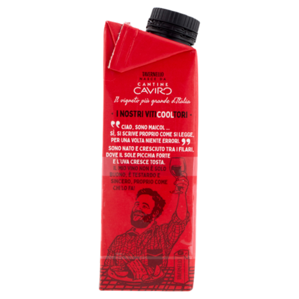 Tavernello Vino Rosso d'Italia 3 x 0,25 L