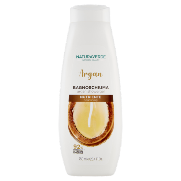 Naturaverde Natural Beauty Argan Bagnoschiuma Nutriente 750 ml