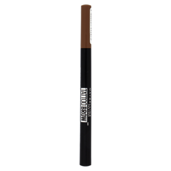 Maybelline New York Penna Sopracciglia Tattoo Brow, Risultato Definito, 130 Deep Brown