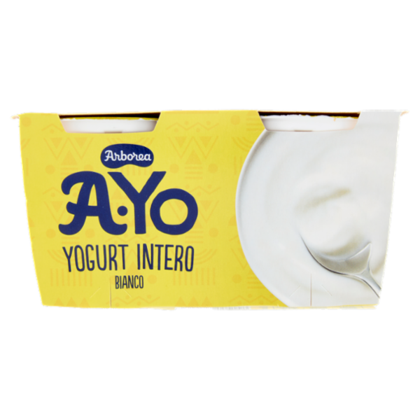 Arborea A-Yo Yogurt Intero Bianco 2 x 125 g