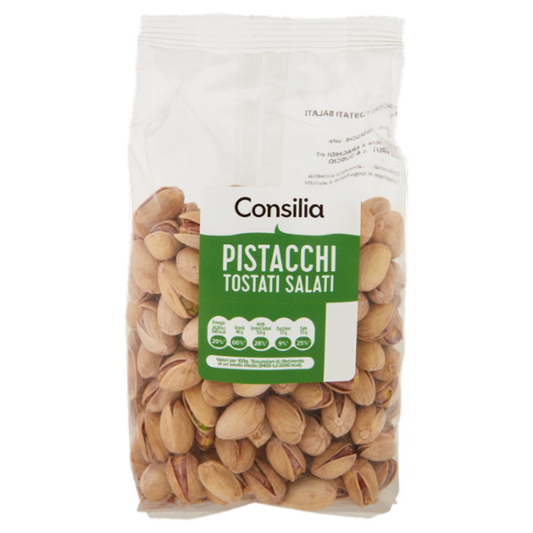 Consilia Frutta Secca Pistacchi Tostati e Salati 250 g