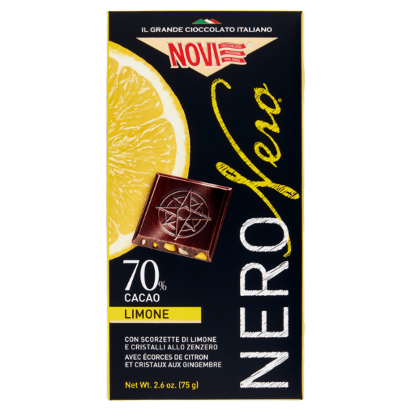 Novi NeroNero 70% Cacao Limone 75 g