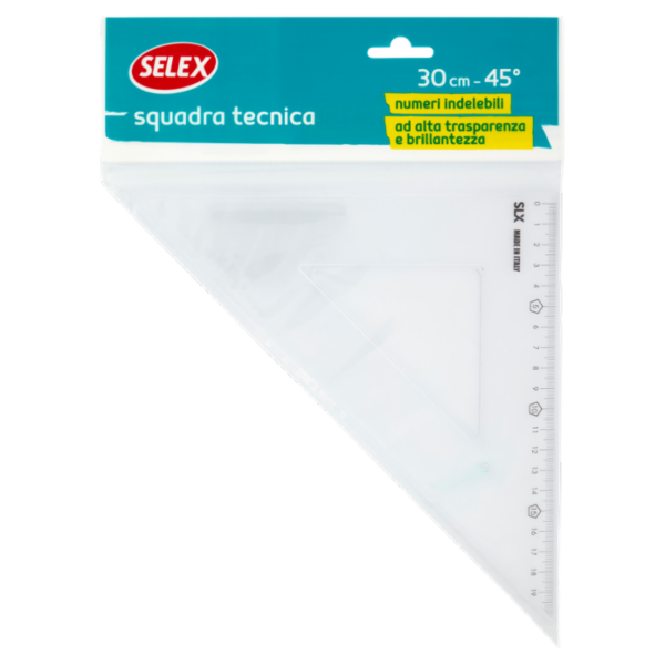 Selex Squadra Tecnica 30 cm 45°