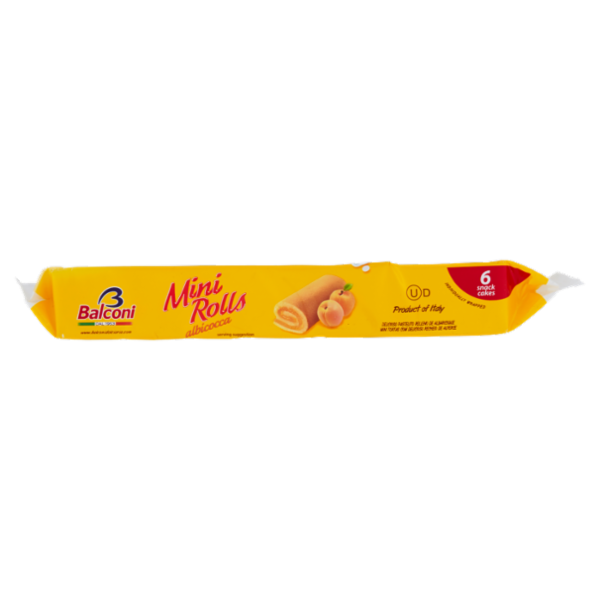 Balconi Mini Rolls albicocca 6 x 30 g