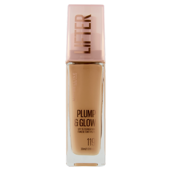 Maybelline New York Lifter Plump & Glow Fondotinta 119 30 ml