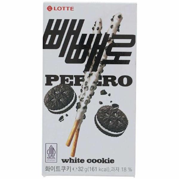 Pepero Stick White Cookie 32g