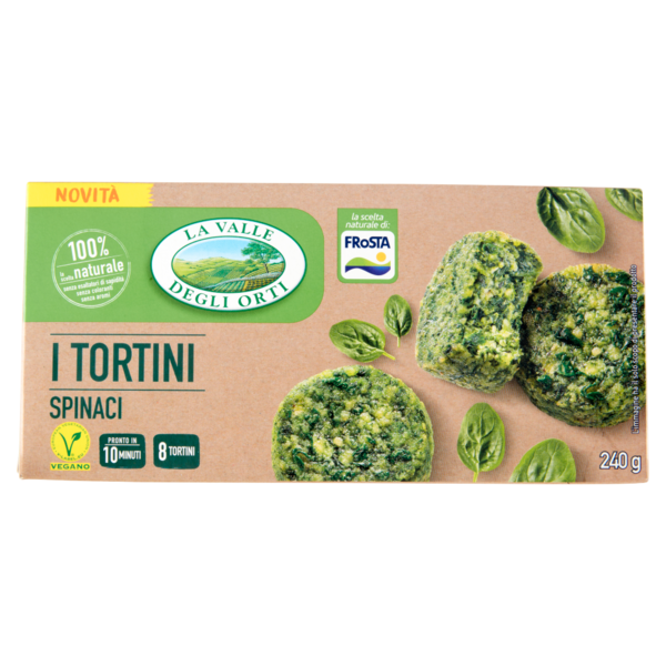 La Valle Degli Orti i Tortini Spinaci 8 Tortini 240 g