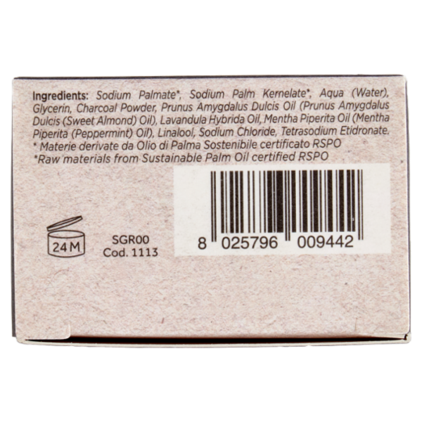 I Provenzali Saponetta Vegetale Carbone Detox 100 g