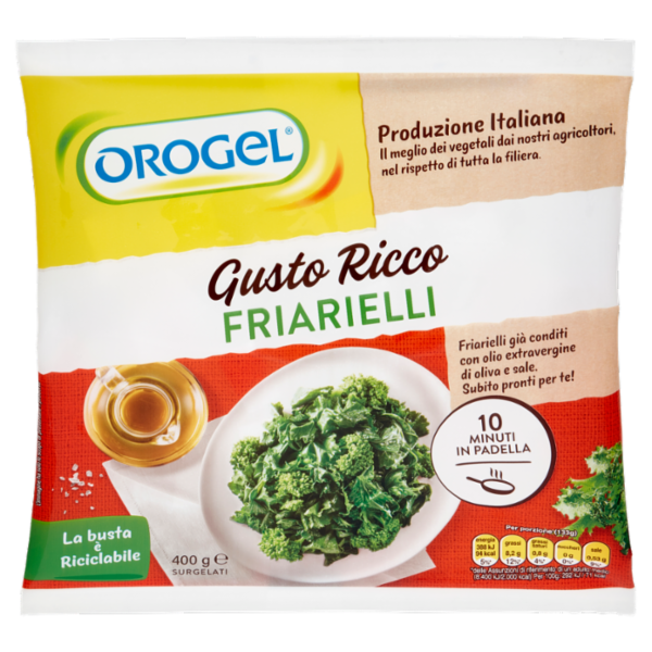 Orogel Gusto Ricco Friarielli Surgelati 400 g