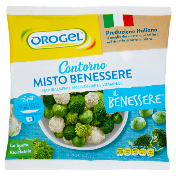 Orogel Il Benessere Contorno Misto Benessere Surgelati 450 g
