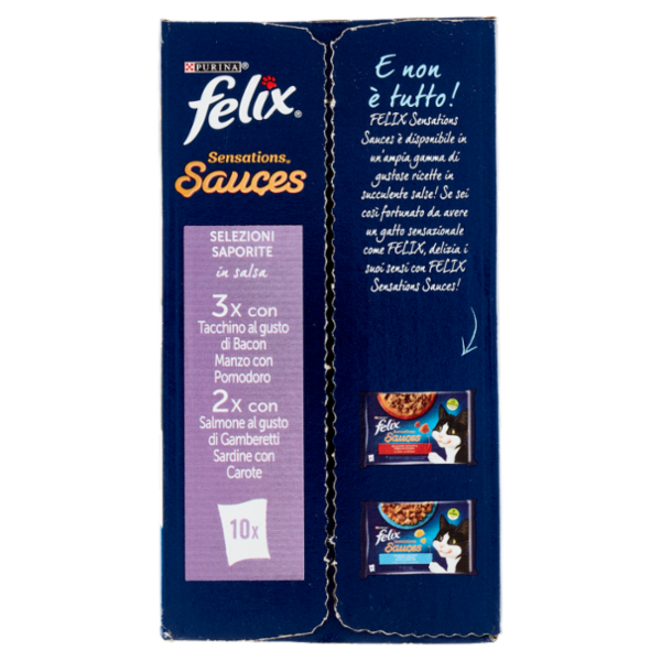 FELIX Sensations Sauces Selezioni Saporite in salsa 10 x 85 g