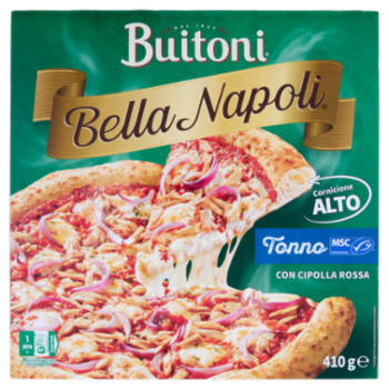 Buitoni Bella Napoli Tonno Pizza Surgelata 410g